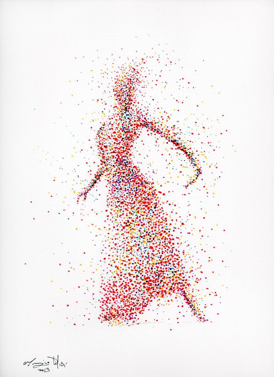 Urban And Pop Ink Drawing , Jazz By Maurizio Puglisi, 9 X 13, Artwork For Sale On Artfinder