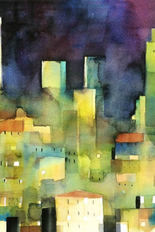 Urban landscape - le torri di San Gimignano by Alessandro Andreuccetti