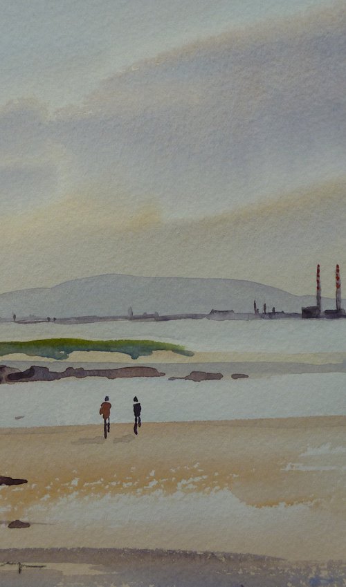 Dublin Bay from Clontarf by Maire Flanagan