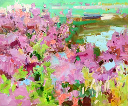 " Azalea Flowers" by Yehor Dulin
