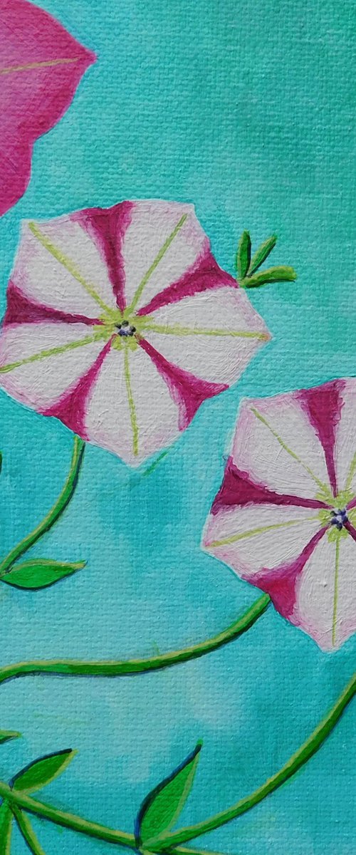 Pretty Petunias by Ruth Cowell
