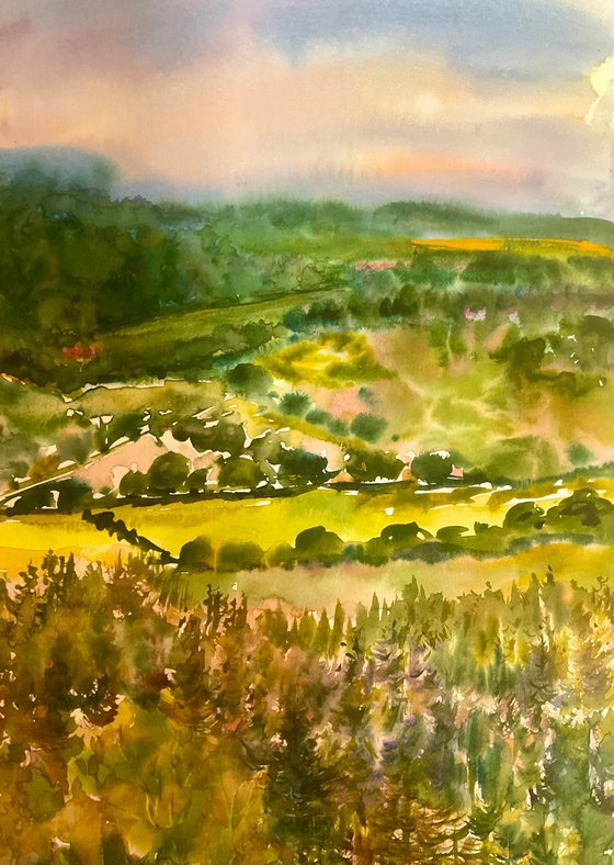 Brendon hills, Exmoor, Somerset