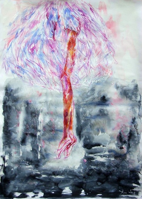 The Ballet dancer by Anna Sidi-Yacoub