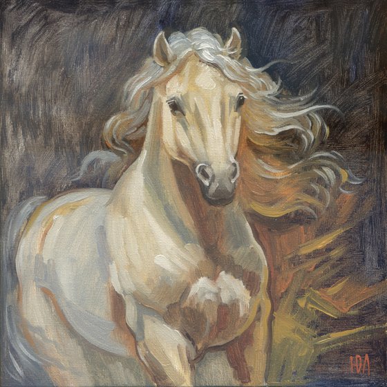 Horses New Year symbol