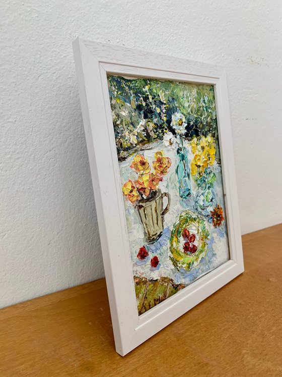 Still life with flowers