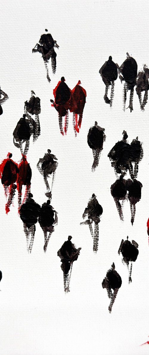 Crowd in Motion by Bogdan Shiptenko