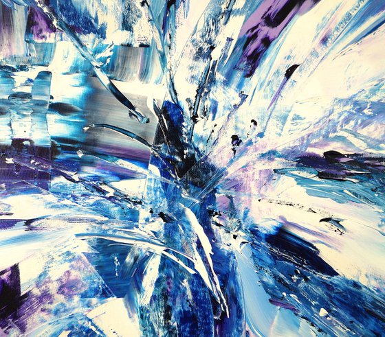 Violet And Blue Abstraction...XL 1