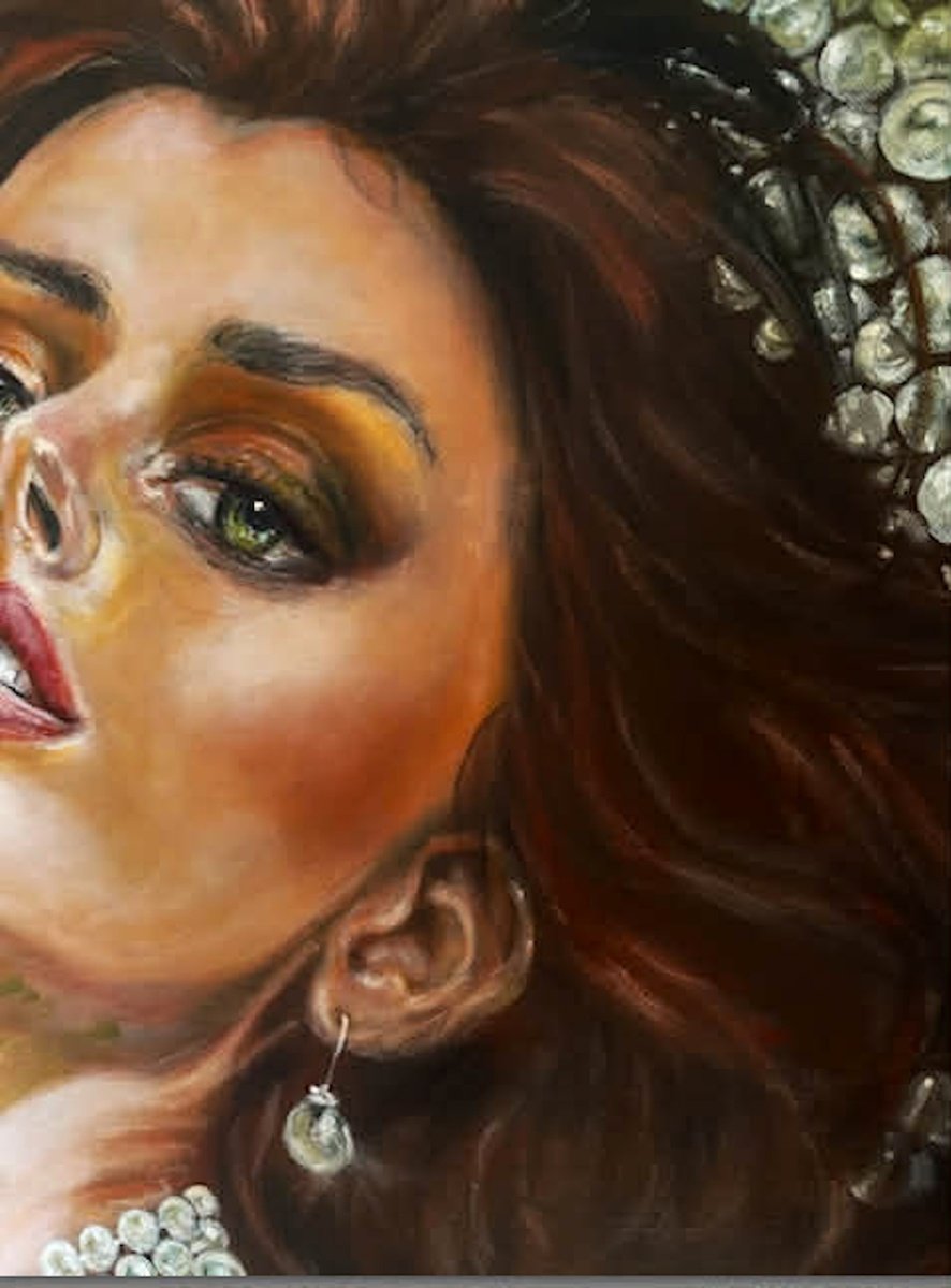 Acrylic Painting , Wrapped In Desire By Kasia Januszkiewicz, 39 X 47, Artwork For Sale On Artfinder