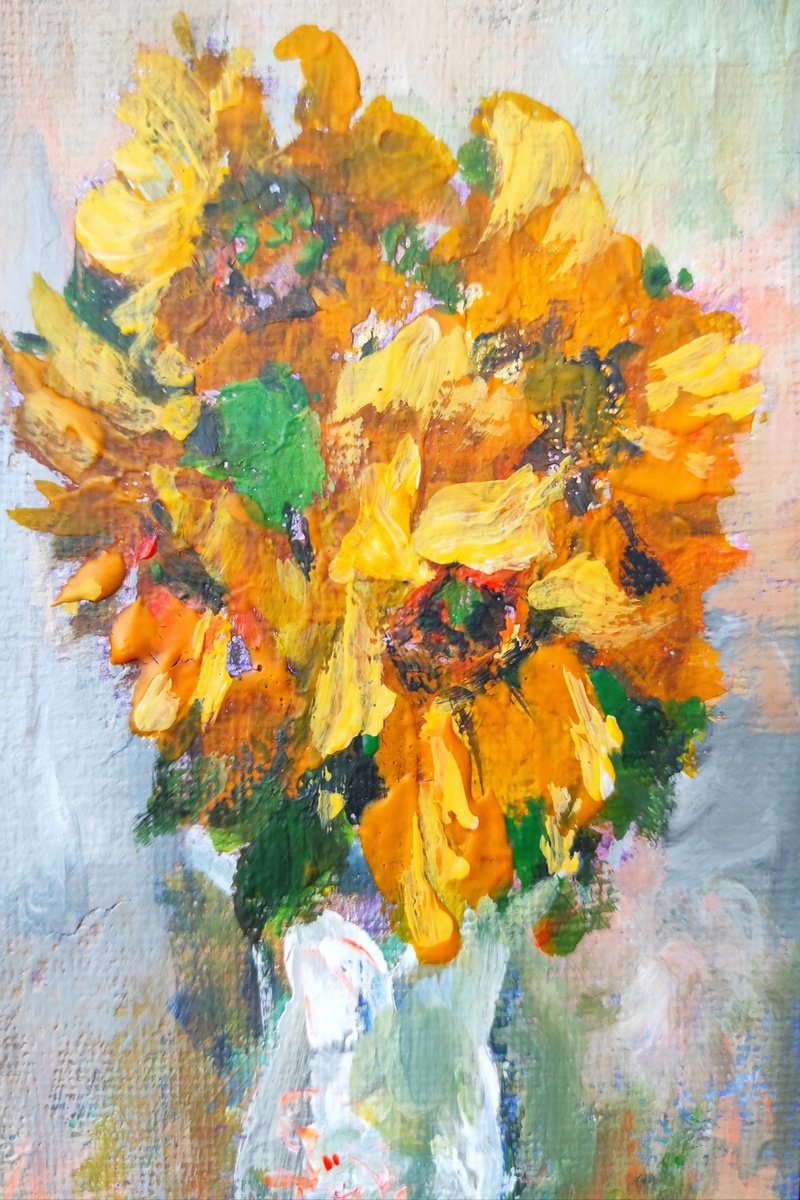 Sunflowers by Tetiana Borys
