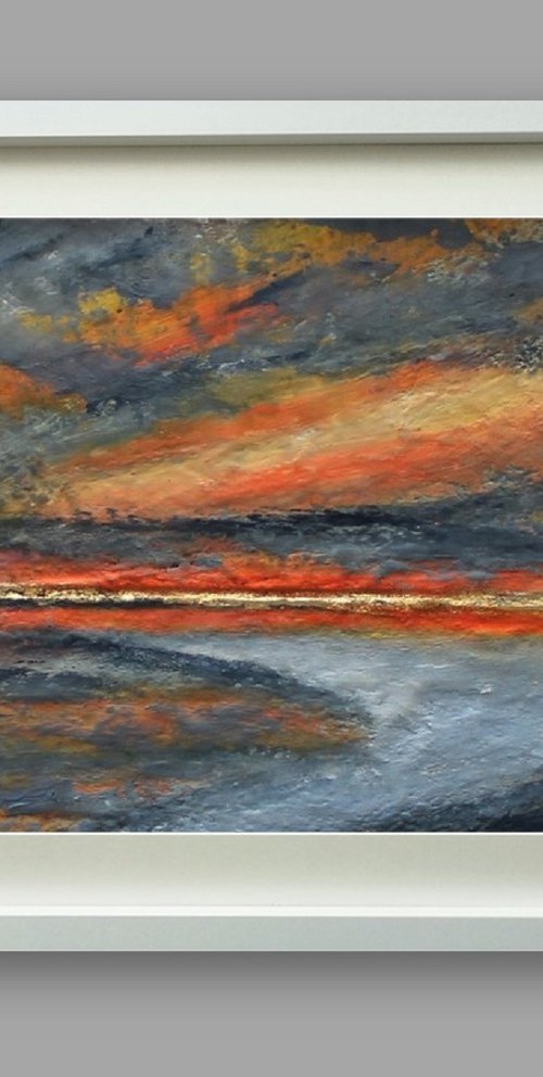 Twilight at Sennen Cove - Framed by Tony Davie