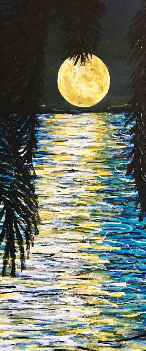 Moon Across Water by Robbie Potter