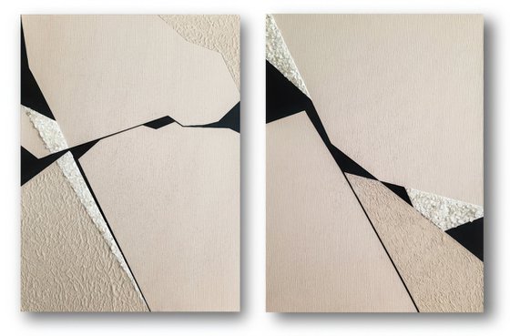 Rift 1 diptych