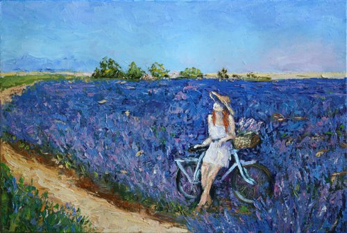 Lavender ... Provence ... by Salana Art Gallery