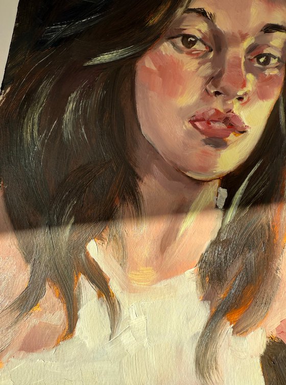 Evening Light  from the “100 Portraits”