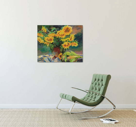 "Sunflower bouquet"