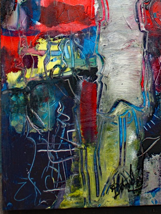 JEUNE FEMME GRAFFITIS