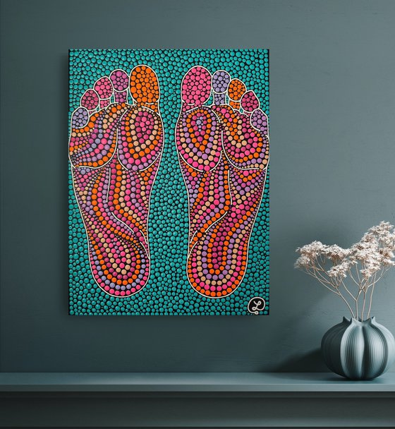 Psychedelic Footprints