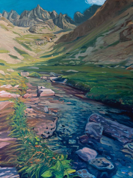 By the Mountain Stream