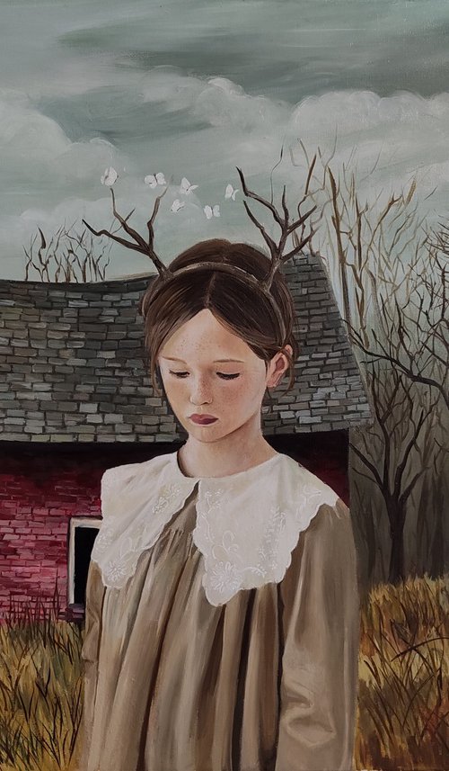 That old little red house by Laura Muolo