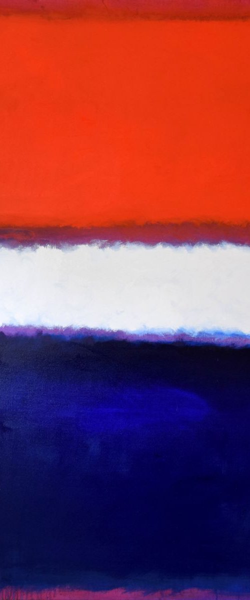 Red and Blue 7 by John Welsh