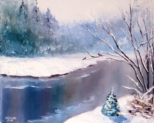 Winter day by Elena Lukina