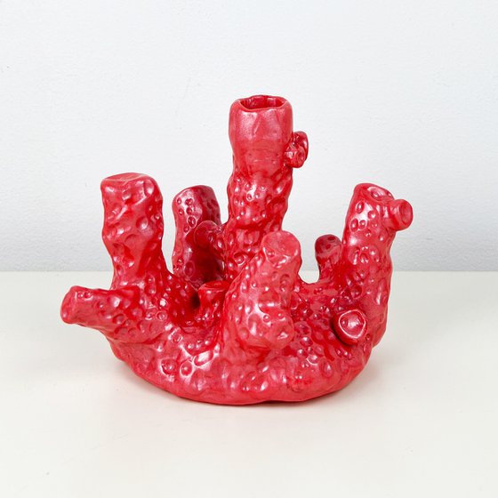 Coral Candle Holder