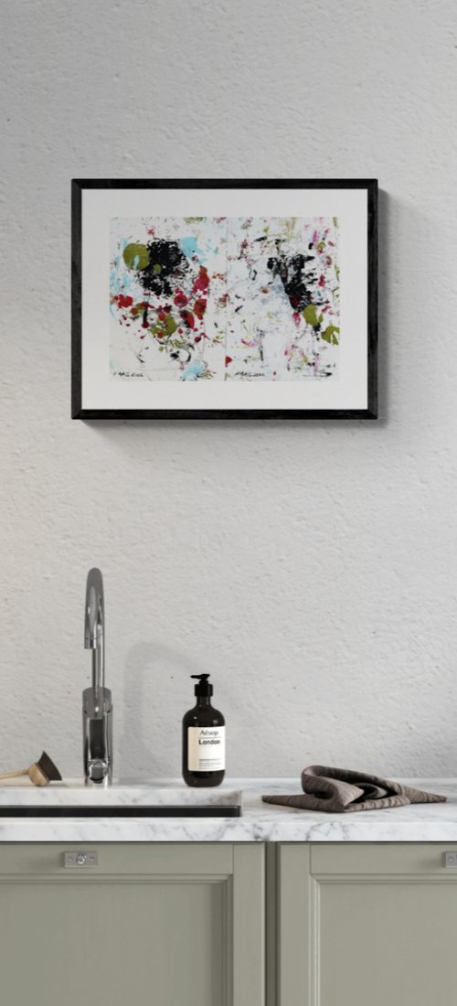 Second Chance (Diptych) by Christel Haag