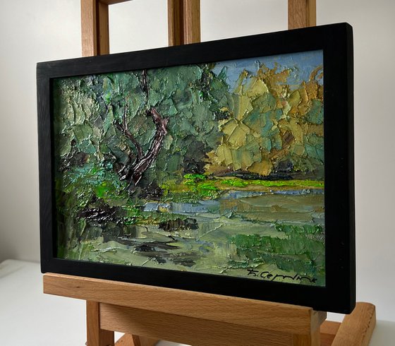 Trees above the River