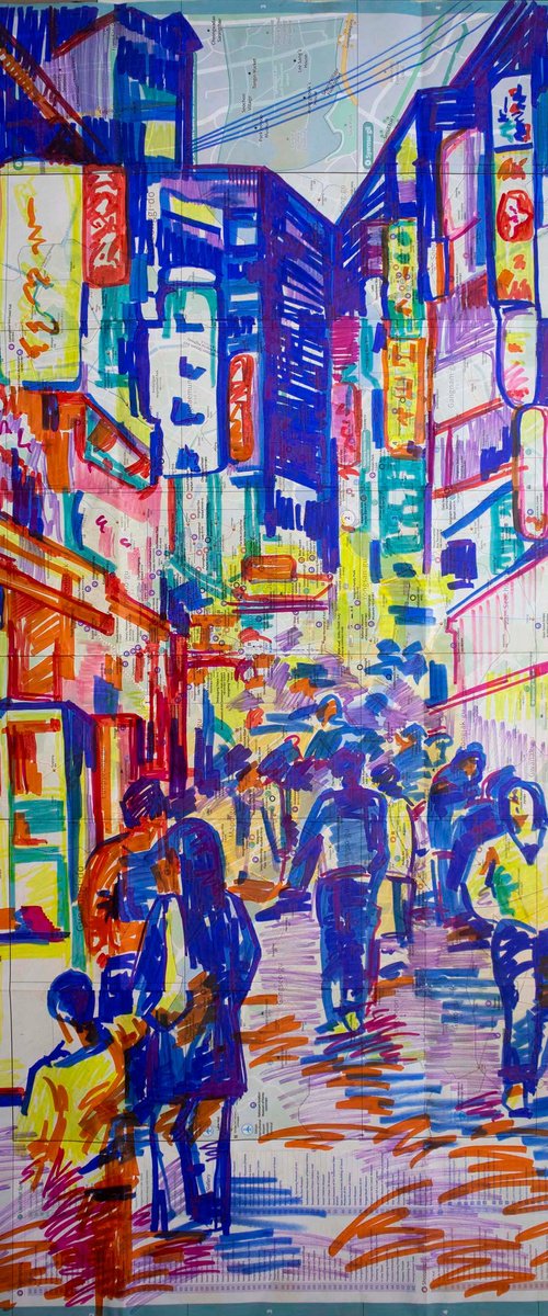 Seoul Myeongdong by Kateryna Bortsova