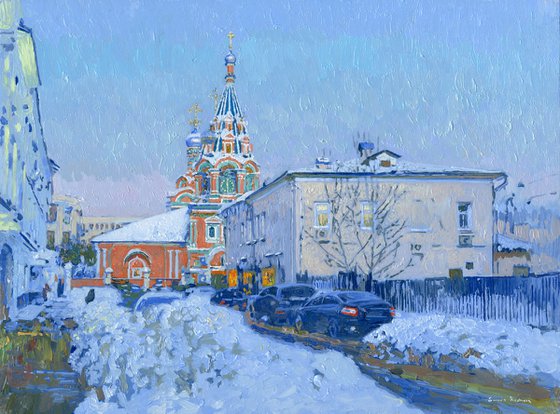 Brodnikov alley. The Church
