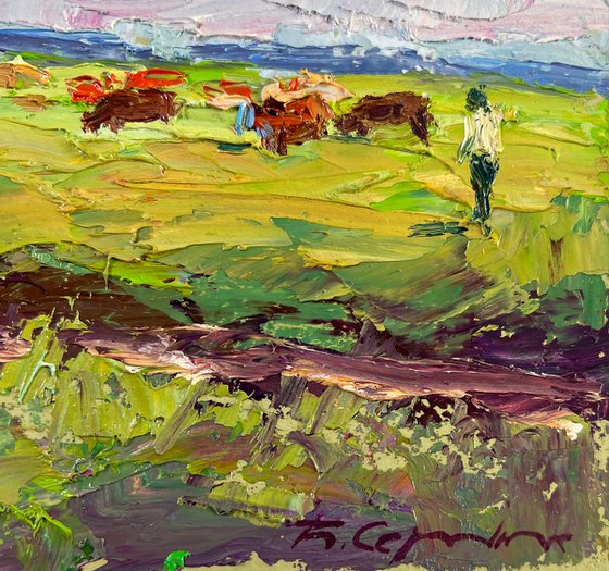 Summer Morning on the Pasture