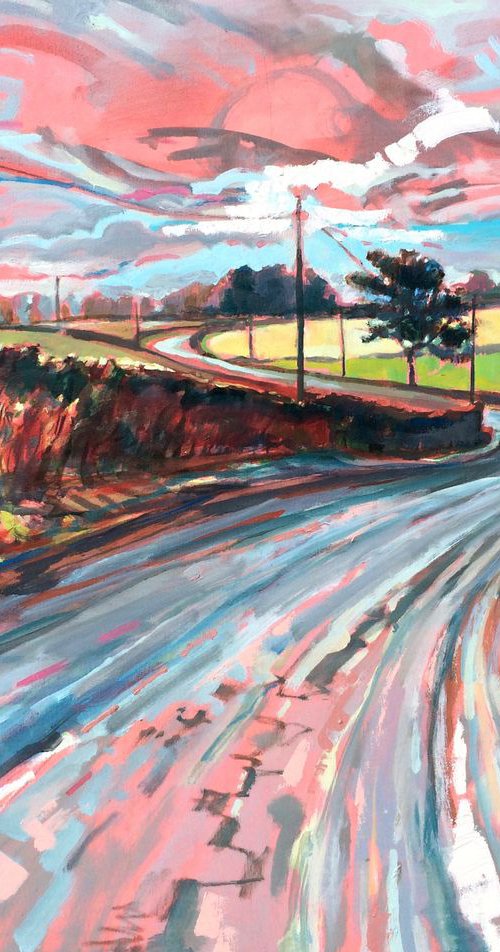 En plein route by Guy  Pickford