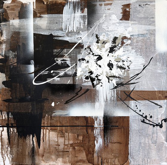 Structured Botanics diptych set
