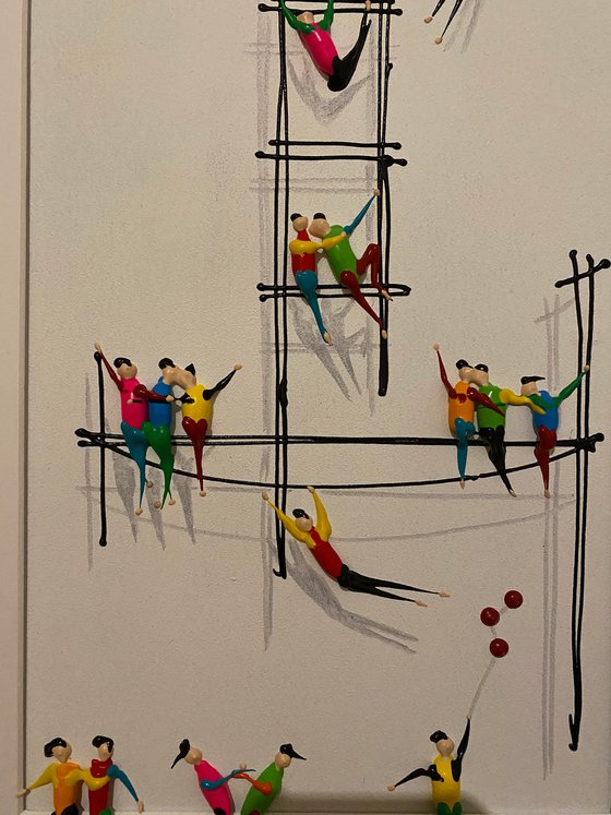 Action.3D Freedom. Eka Peradze Art.