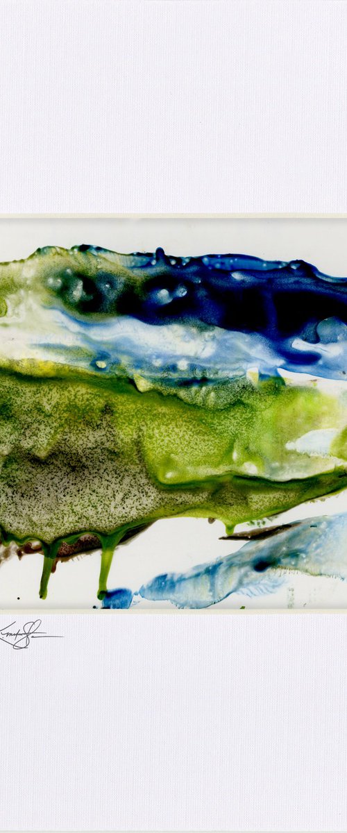 Encaustic Abstract 119 by Kathy Morton Stanion