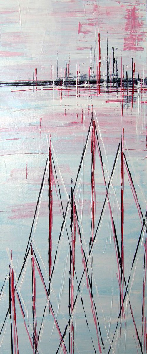 Summer Sunrise 20x8 by Lil Nutter
