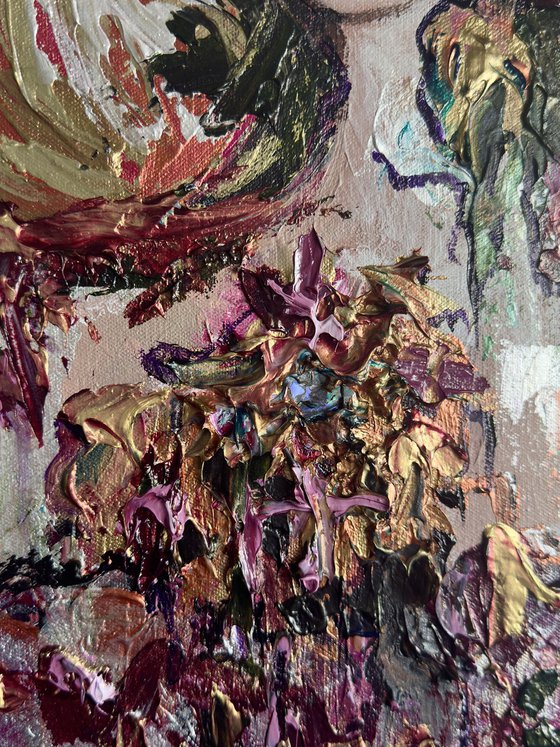 “Unspoken Colors”self-portrait