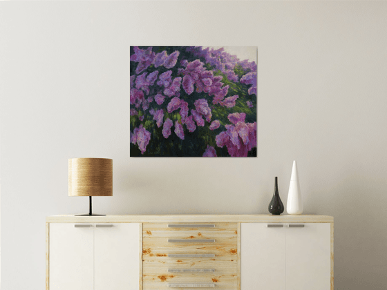 Lilacs Fading Into Light