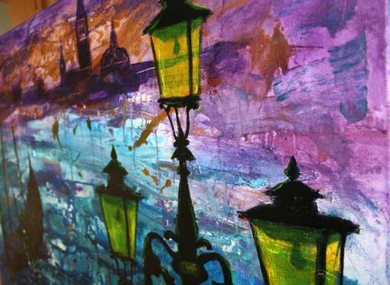 In a dream and in reality... Venice I /  ORIGINAL PAINTING