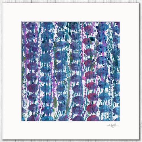 Color Jewel Magic 2 - Abstract Painting by Kathy Morton Stanion by Kathy Morton Stanion