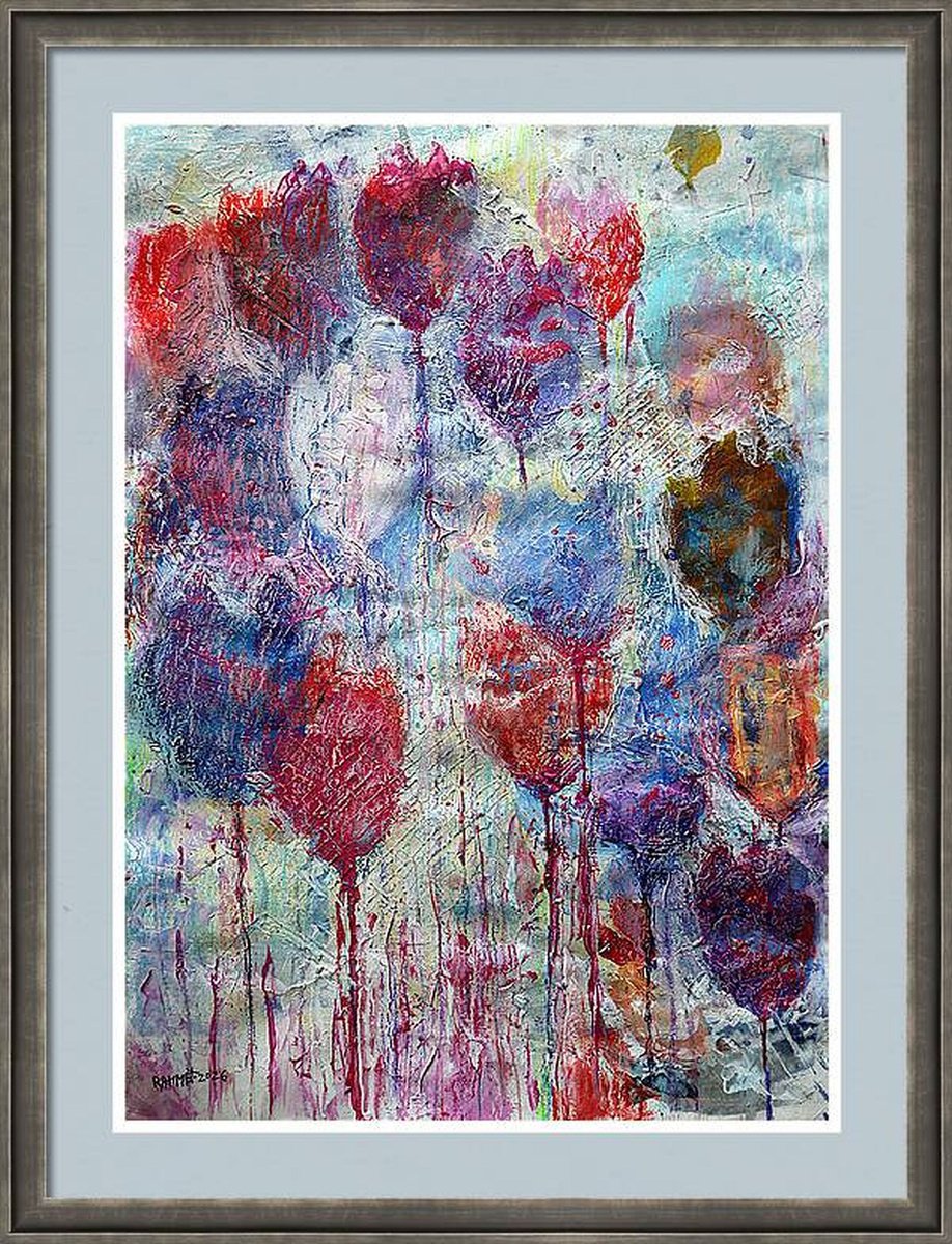 Fantasy With Flowers 323 By Rakhmet Redzhepov, 17 X 23, Artwork For Sale On Artfinder