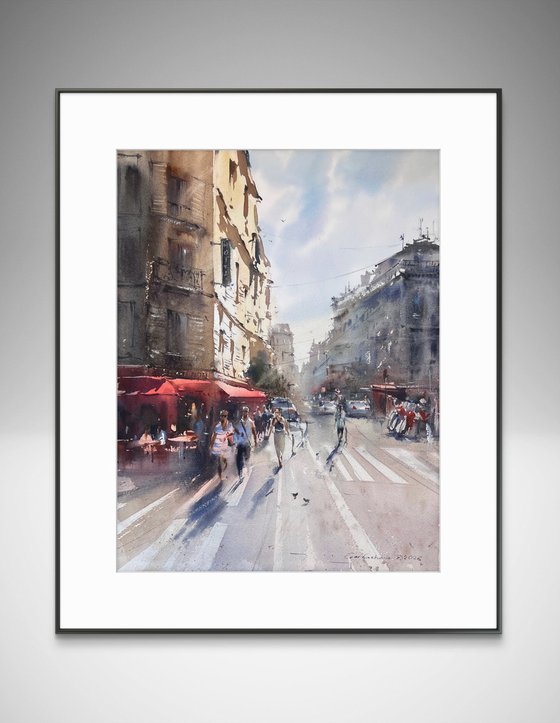 The Golden Boulevard of Paris