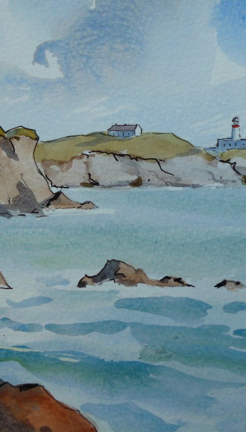 Bailey Lighthouse by Maire Flanagan