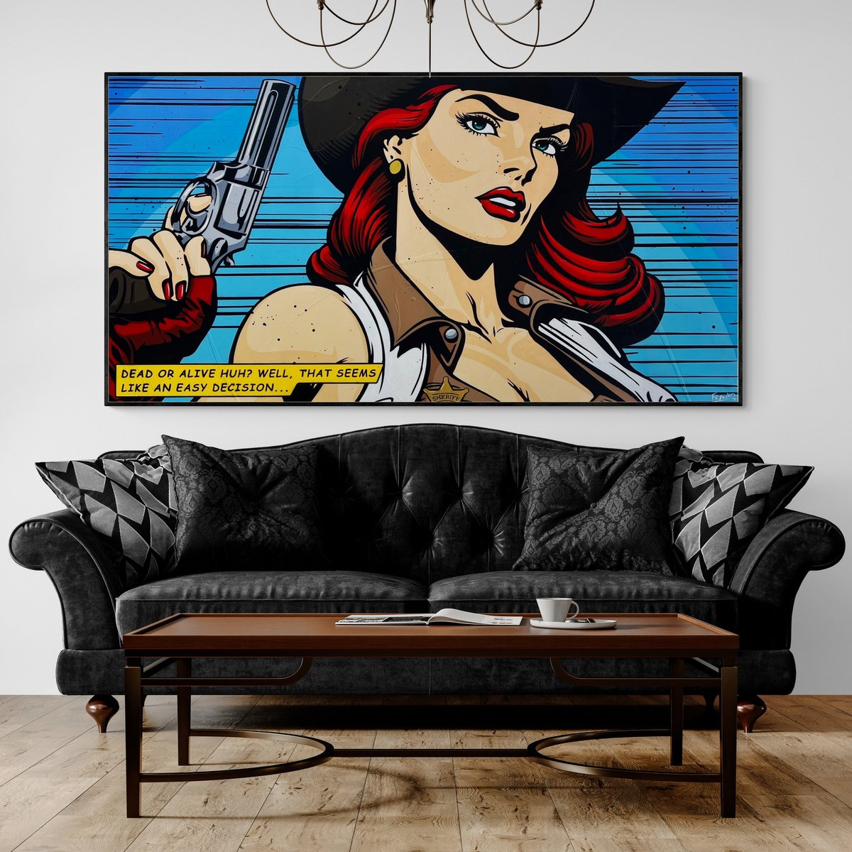 Cowgirls and Guns by Franko