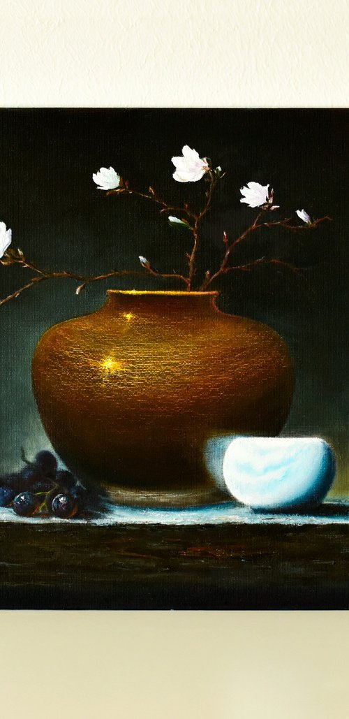 Golden Stillness by Dmytro Lysenko