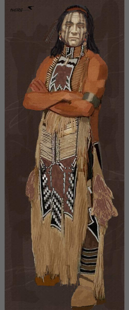 OLD WARRIOR by Joe McHarg