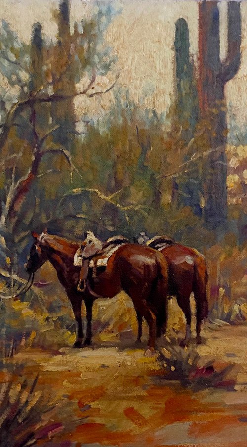 Tranquil Riders by Paul Cheng