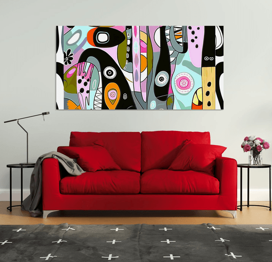 Geometric abstraction #9