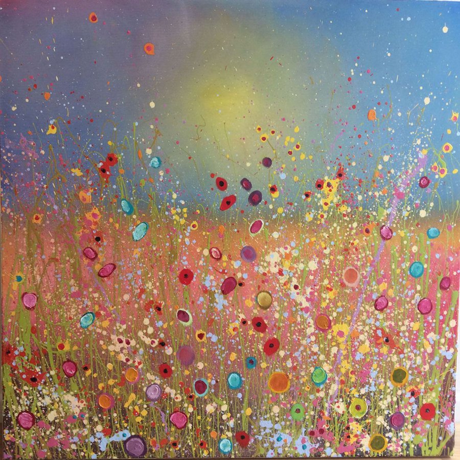 My Love For You Keeps Growing Stronger Oil painting by Yvonne Coomber ...