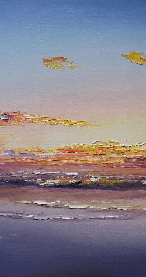 Boat on the Horizon by Evald